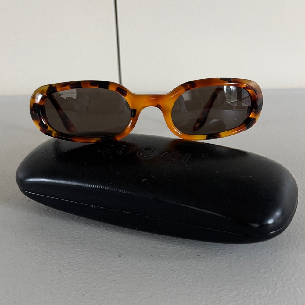 Gucci Brown Tortoiseshell Sunglasses